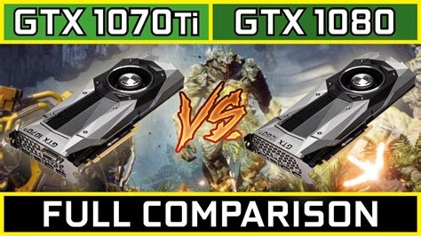 The geforce gtx 1080 ti is the better performing card based on the game benchmark suite used (92 combinations of games and resolutions). GTX 1070 Ti vs GTX 1080 - Comparison (4K, 1440p & 1080p ...