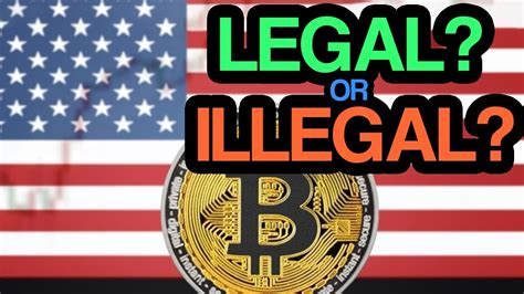 It is capable of solving every kind of law issues related to cryptocurrencies and bitcoin. Is The USA About To Make Bitcoin Officially LEGAL ...