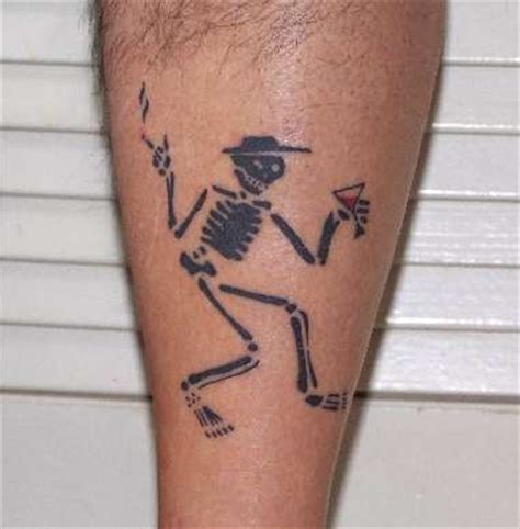 I just saw a 'cold feelings' tattoo yesterday and so i know it's possible haha. Social Distortion "Skelly" tattoo