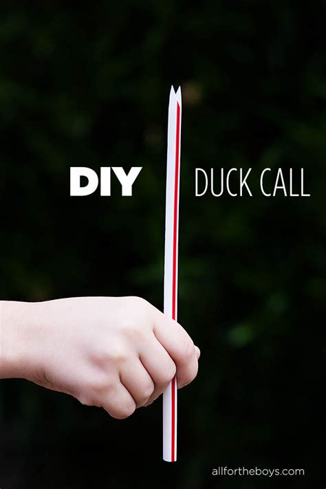 31 things teens think are cool these days. DIY Duck Call — All for the Boys