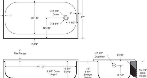 The bathrooms in many homes, particularly older or small homes, are sized to house a standard alcove tub, which is 60 inches long, 32 inches wide. Standard Bathtub Feet Decor References - Get in The Trailer