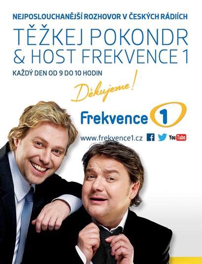 Explore tweets of rádio frekvence 1 @frekvence1 on twitter. Frekvence 1 uvádí kampaň na Pokondra a Hosta F1 | MediaGuru