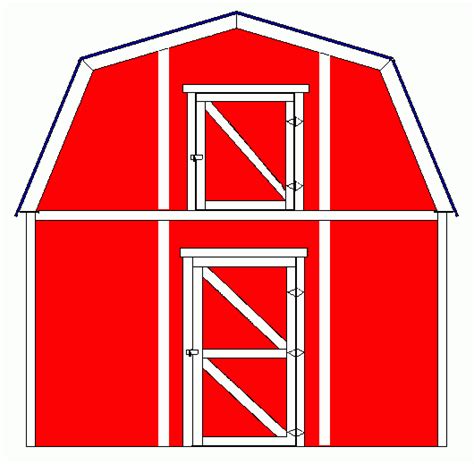 You can print the plans as needed to obtain permits to build a barn. Free Gambrel Shed Plans How to Build DIY Blueprints pdf ...