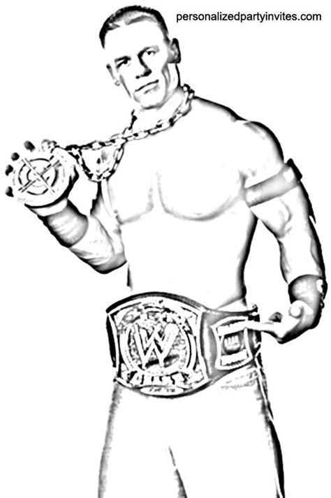 Free printable coloring john cena coloring pages 43 for your. John Cena Malvorlagen color pages printable john cena ...