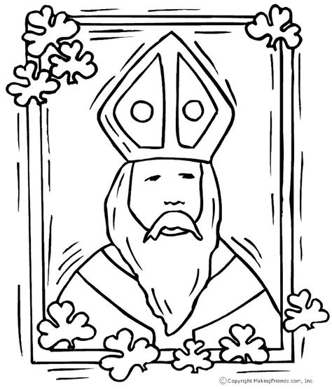 Patrick's day, one of the most cheerful festivals is almost here, and we just cannot hold our excitement. St Patrick Coloring Pages Religious at GetDrawings | Free download