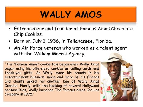 He prided himself on his ability to over 150 million americans know amos. PPT - SMALL AND MEDIUM ENTERPRISE MANAGEMENT APT 3063 ...