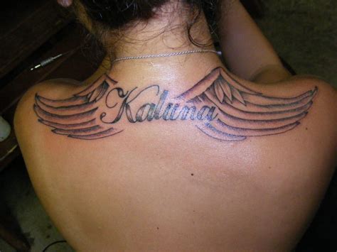 After the incision, the bony, rigid area at the back of the neck known as lamina is removed. 28+ Back Neck Name Tattoos