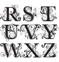 Convert any normal text into calligraphy ???? Script capitals vector image on | Lettering alphabet ...