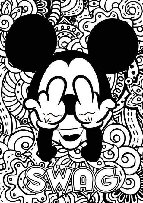 Coloring pages free blog fo'yo'eyeballs2c! Swag Graffiti Coloring Pages at GetColorings.com | Free ...