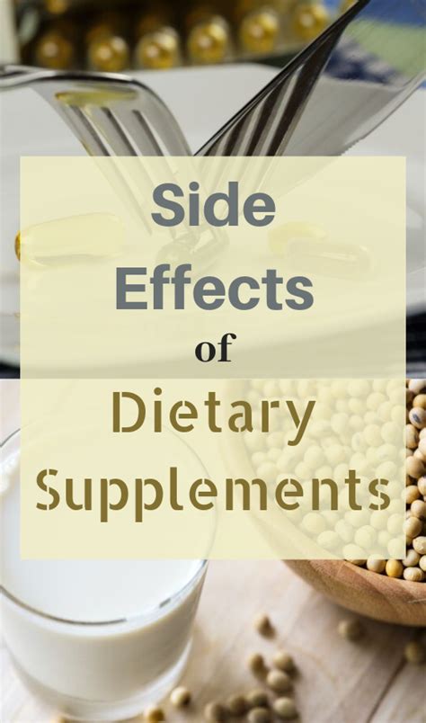 Side effects from calcium supplements, such as gas or constipation may occur. Side Effects and Benefits of Dietary Supplements | Dietary ...