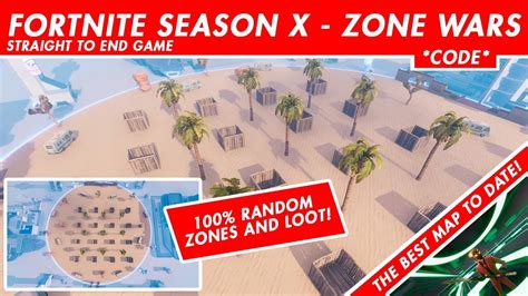 Equipment from eliminated players can be looted as well. Fortnite Season X - BEST Zone Wars/End Game Practice Map ...