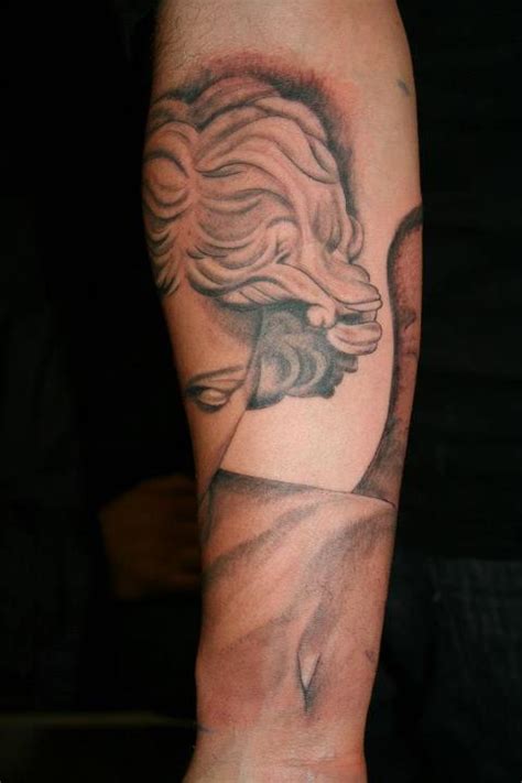 Michael — black + blue tattoo. San Francisco Bay Area Tattoo Artist : Victor Trujillo ...