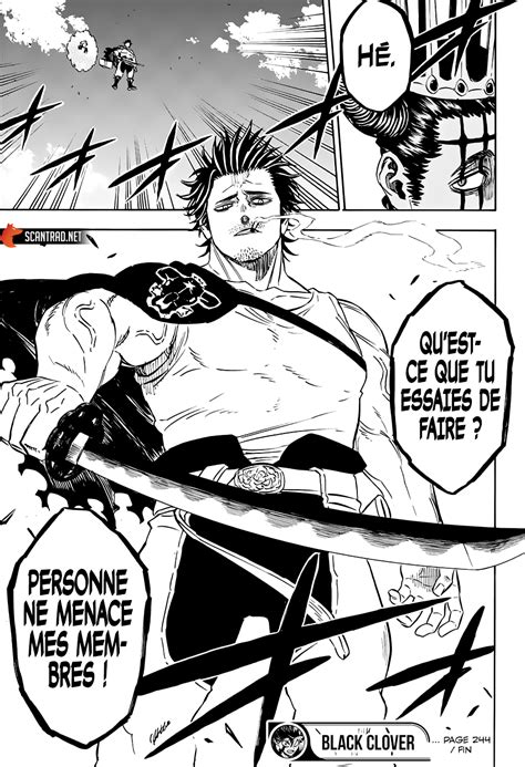 Elle ne paie même pas de loyer ni ne fait aucun des travaux ménagers! Black Clover - Scan 244 VF | Scantoon