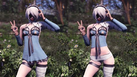 These include outfits, model replacers and game changing mechanics. Nier's cosplay outfit - Downloads - Fallout 4 Non Adult ...