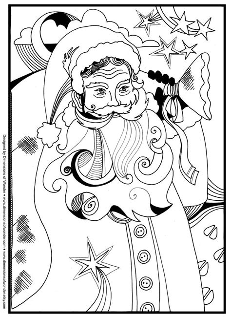 Share your coloring experience at coloringfaith.com! Santa Christmas Around The World Coloring Pages ...