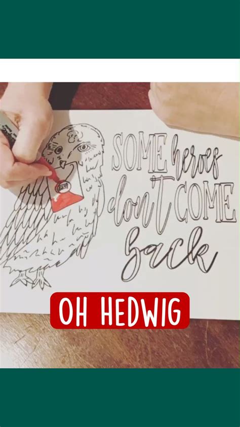 Patron saint of hunters, mathematicians, opticians and metalworkers saint hedwig coloring page Hedwig Coloring Page Printable : An immersive guide by ...