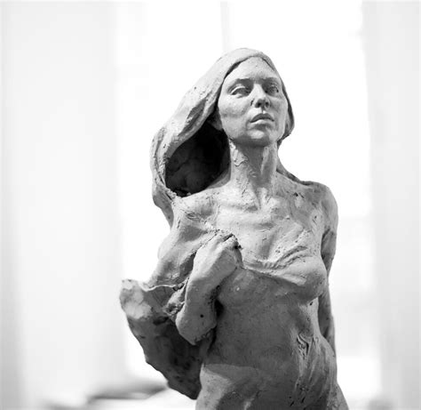 Figure Sculpting in Clay with Johanna Schwaiger Summer ... Refine the features to make the sculpture more realistic.