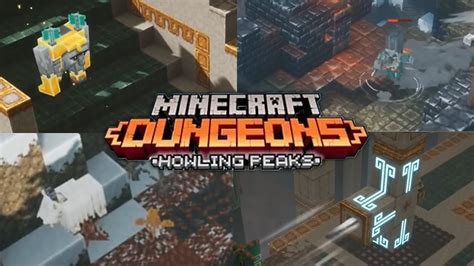 A strange power has corrupted the once lonely peaks of a distant mountain range, and now it threatens to take the world by storm. Minecraft Dungeons: Howling Peaks DLC - YouTube
