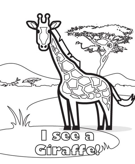 Printable phonics anchor charts the lemonade standcontext clues. Free Printable Giraffe Coloring Pages For Kids | Giraffe ...