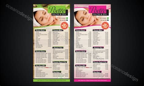 Maybe you would like to learn more about one of these? Brosur salon poetre salon & spa - Jasa Desain Grafis Jogja