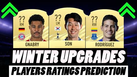 Create your own fifa 21 ultimate team squad with our squad builder and find player stats using our player database. FIFA 21 | BIGGEST WINTER UPGRADES PREDICTION | w/ Son ...