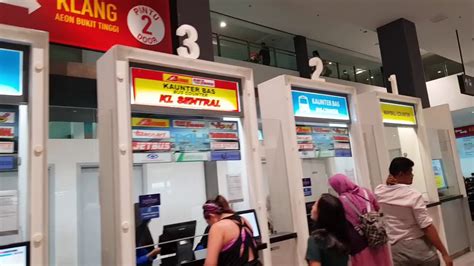 Departure hall is at level 3. Taking bus from KLIA2 to KL Sentral - YouTube