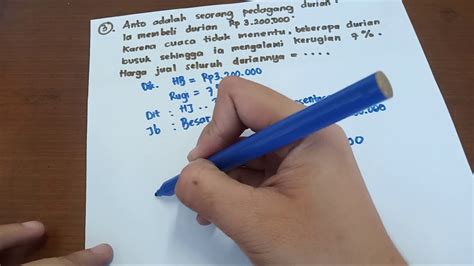 Matematika smp / pendidikan /. Soal dan Pembahasan Aritmatika Sosial || Matematika SMP ...