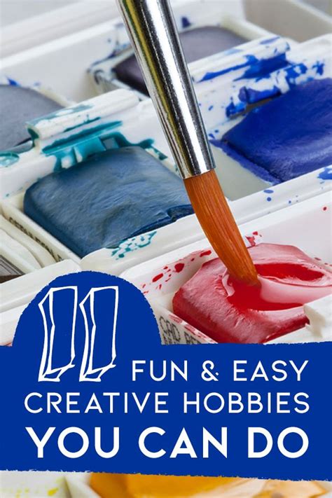 11 Creative Hobbies to Try in 2020 in 2020 | Creative ...