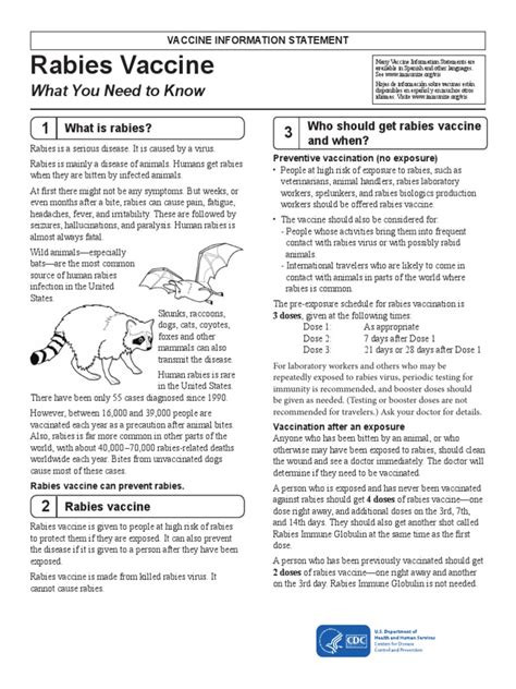 Allergies, side effects and medical clinics, accessibility and transportation. rabies.pdf | Rabies | Vaccines