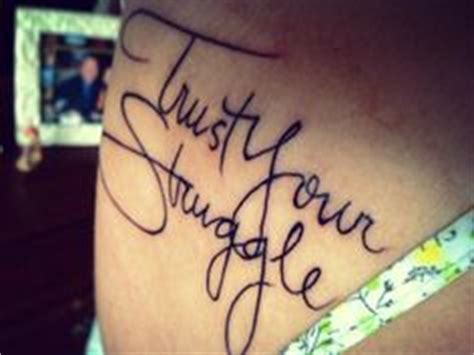 When autocomplete results are available use up and down arrows to review and enter to select. Trust your struggle tattoo | Tattoo's | Pinterest