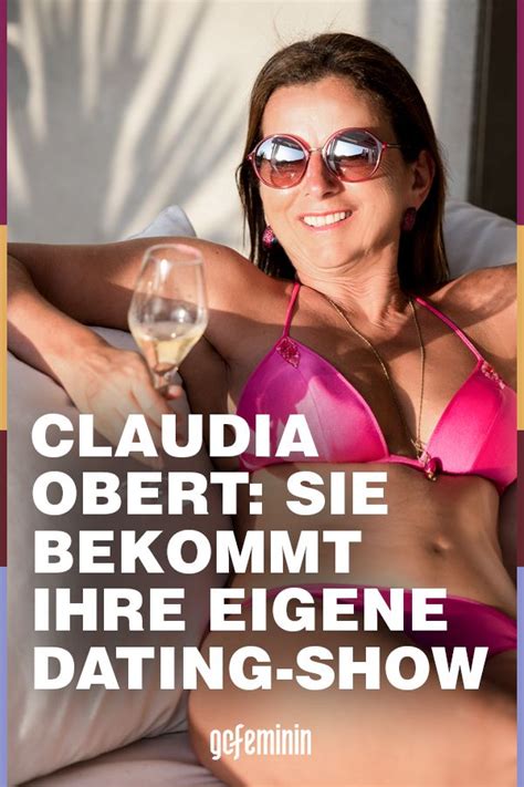 Bei der frauenärztin hofft claudia auf eine plausible erklärung für ihre übelkeit. TV-Hammer! Claudia Obert bekommt ihre eigene Dating-Show ...