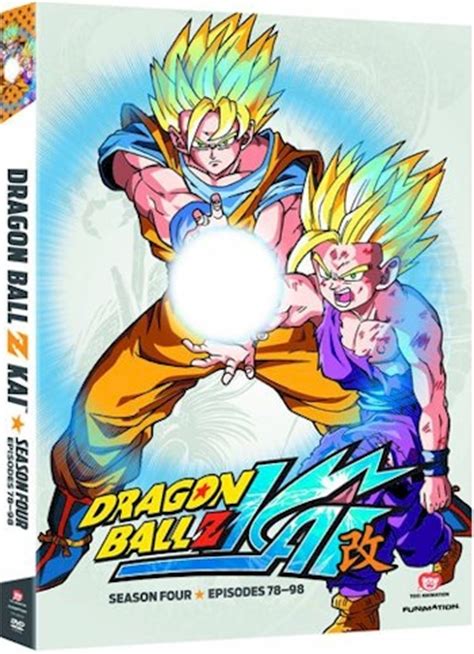 The action adventures are entertaining and reinforce the concept of good versus evil. Dragon Ball Z Kai DVD Season 4 Box Set