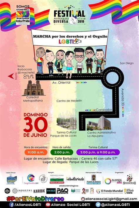 Con información de sdp noticias. Guia GAY Colombia ::. Marchas LGBTI 2019 - Colombia Marcha!