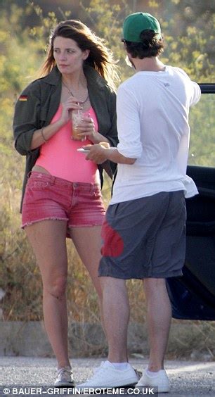 C admits that frequent breaks can be beneficial. Mischa Barton fights off a wedgie as she frolics in the ...