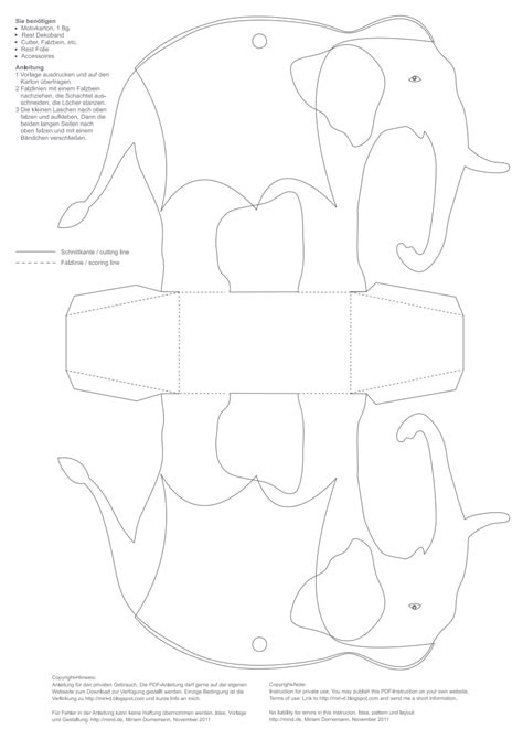 Origami ist eine sehr alte japanische kunstform. Schachtel_Elefant.pdf - Google Drive | Geschenkschachtel schablonen, Schachtel, Google drive