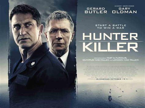 Much like the submarine in its story, hunter killer cruises the murky action depths, following a perfunctory course into territory that's been charted many times before. Hunter Killer - 4 Gavels 36% Rotten Tomatoes 89% Audience ...