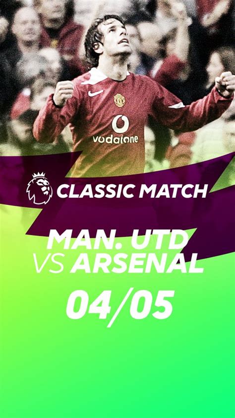 Although arsenal and manchester united have frequently been in the same division in english football since 1919, the rivalry between the two clubs only became a fierce one in the late 1990s and early 2000s. Classic Matches - Manchester United vs Arsenal 04/05 ...