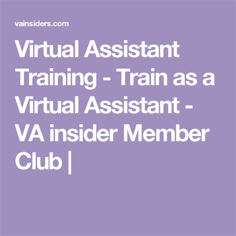 If you're looking to start a virtual book club, here are some tips.sign up for the penguin random house newsletter to get more videos like this and tailored. Virtual Assistant Training - Train as a Virtual Assistant - VA insider Member Club | | Virtual ...