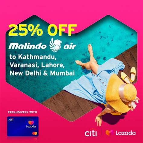 How to redeem a lazada credit card promotion. Malindor Air Flight 25% OFF Promotion With Lazada Citi ...