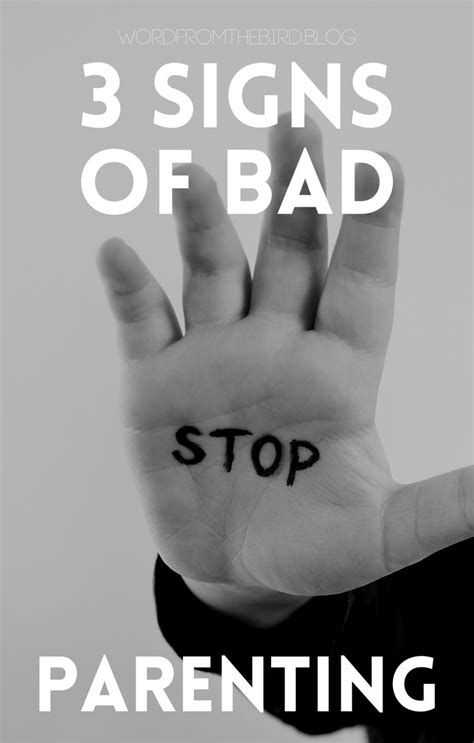 Signs of Bad Parenting - Common Parenting Mistakes | Word ...