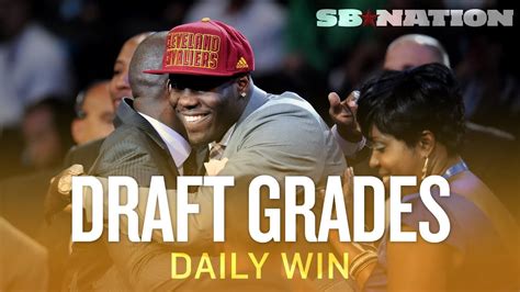 With the wine and gold holding the 1st and 19th overall picks. 2013 NBA Draft Grades (Daily Win) - YouTube