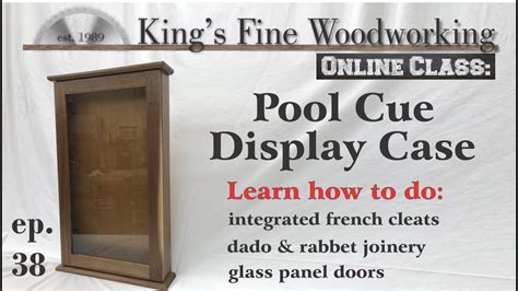 The cue is then sealed with many layers of protection to ensure that the cue remains straight and in perfect playing condition. 38 - Pool Cue Stick Display Case | Display case, Pool cues ...