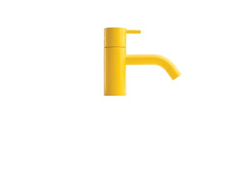 Check out the product sheet, prices and where you can buy it on designbest. Yellow Bathroom Tap VOLA HV1 in 2020 | Bathroom colors ...