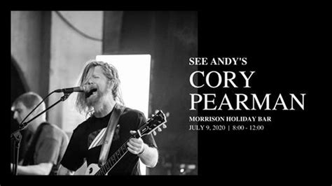 See Andys Cory Pearman at Morrison Holiday Bar | Morrison
