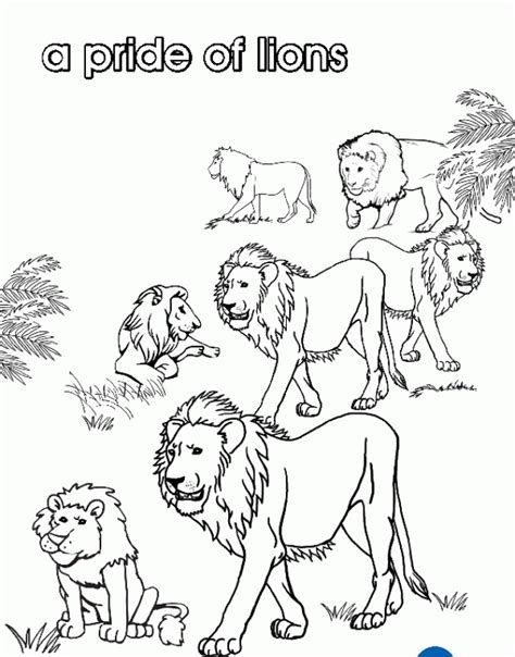 The lion and the mouse. Coloring Pages For Pride - Coloring Home