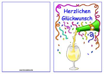 Schöne geburtstagskarten und passende texte für glückwünsche, einladungen und danksagungen. Geburtstagskarte, Champagner | Vorlage, Muster zum Ausdrucken