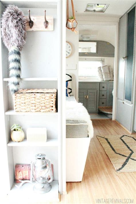 Just look at this camper's interior design remodel. Dreamiest Rustic Camper Remodels | MountainModernLife.com ...