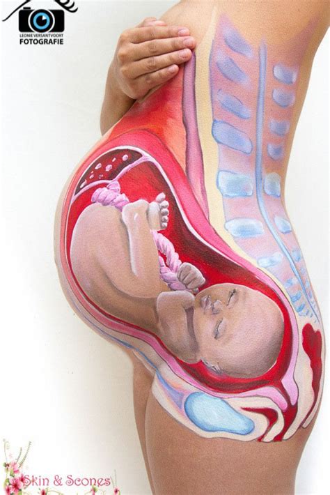 All images without labels, you can make memes of them! This Bump Art Shows Exactly How A Baby Fits Inside A Belly ...
