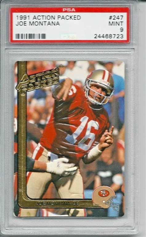 Boxes and cases of upper deck, topps, donruss, bowman, and fleer. Auction Prices Realized Football Cards 1991 Action Packed Joe Montana