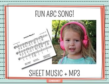 This kids series will help . Kindergarten Alphabet Song Animal Parade A-G by ...